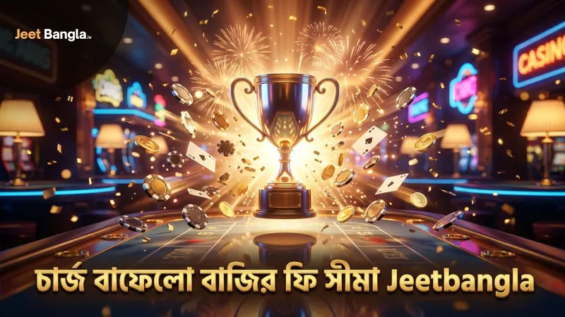 চার্জ বাফেলোতে বাজির ফি ও সীমা স্পষ্টভাবে প্রদর্শিত।