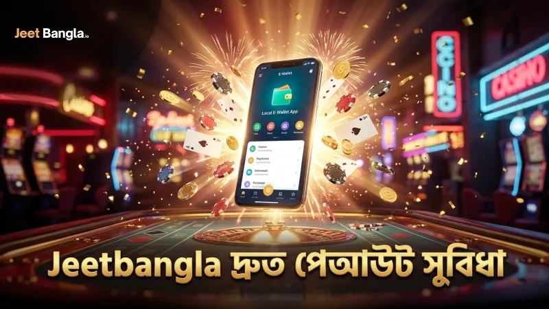 স্থানীয় পেমেন্ট ব্যবস্থায় দ্রুত পেআউট সুবিধা Jeetbangla-এ