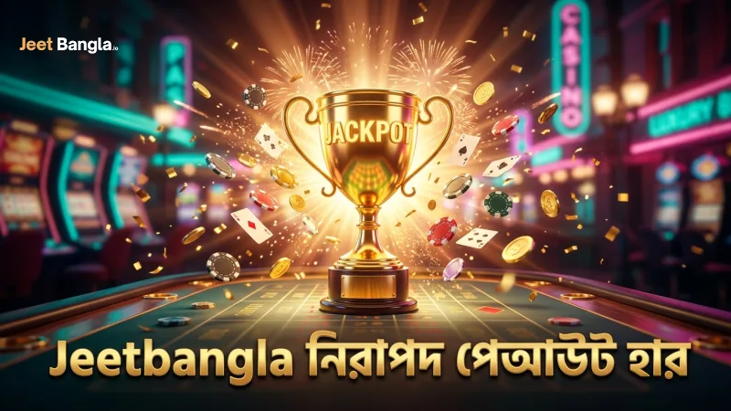 Jeetbangla দ্বারা প্রমাণিত পেআউট হার ও নিরাপত্তা