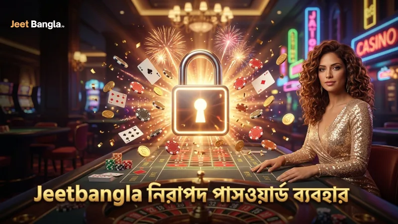 Jeetbangla অ্যাকাউন্ট সুরক্ষার জন্য শক্তিশালী পাসওয়ার্ড ব্যবহার করুন