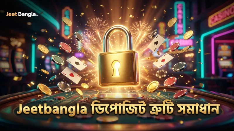 সাধারণ ত্রুটি ও দ্রুত সমাধান Jeetbangla ডিপোজিটে