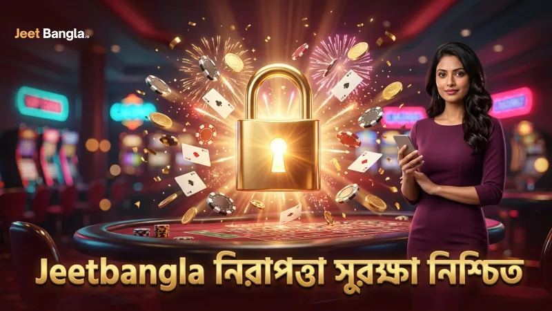 Jeetbangla নিরাপত্তা ব্যবস্থা যাচাই করে নিরাপদ লেনদেন নিশ্চিত করে।