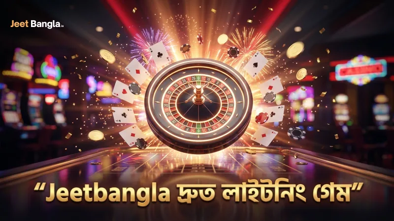 Jeetbangla-তে লাইটনিং রুলৌটের দ্রুত গেমপ্লে সুবিধা