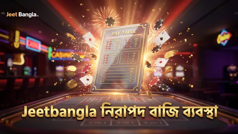 Jeetbangla এর স্বচ্ছ পে-টেবিল দিয়ে নিরাপদে বাজি ধরুন
