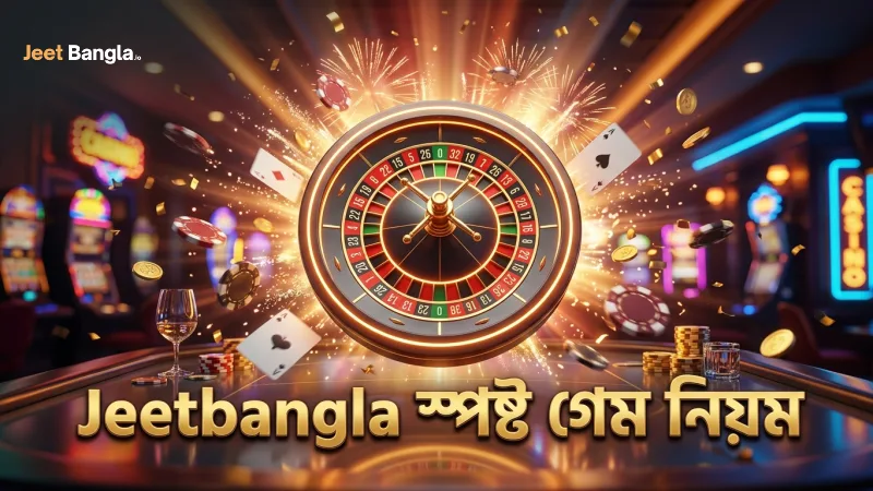 34 Jeetbangla ক্যাসিনোতে খেলার ধরন ও সীমাবদ্ধতা স্পষ্ট করা হয়েছে